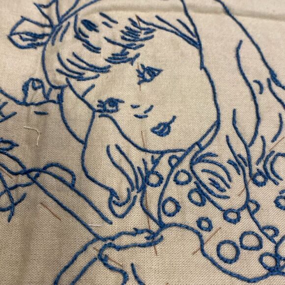 Lakadaisies Filk Art Embroidery Kit Vintage R-201 R-217 R-219 - Picture 10 of 10